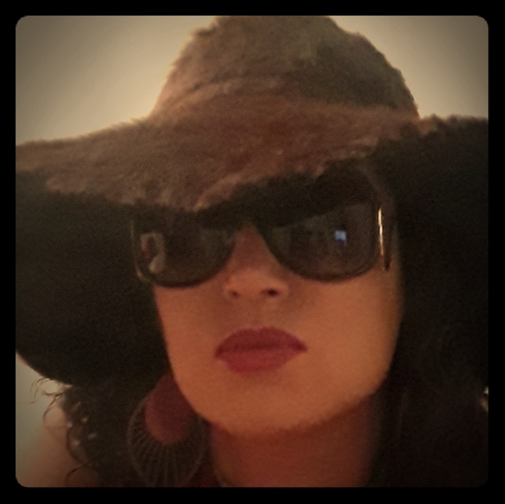 Rare Vintage Vegan fur hat